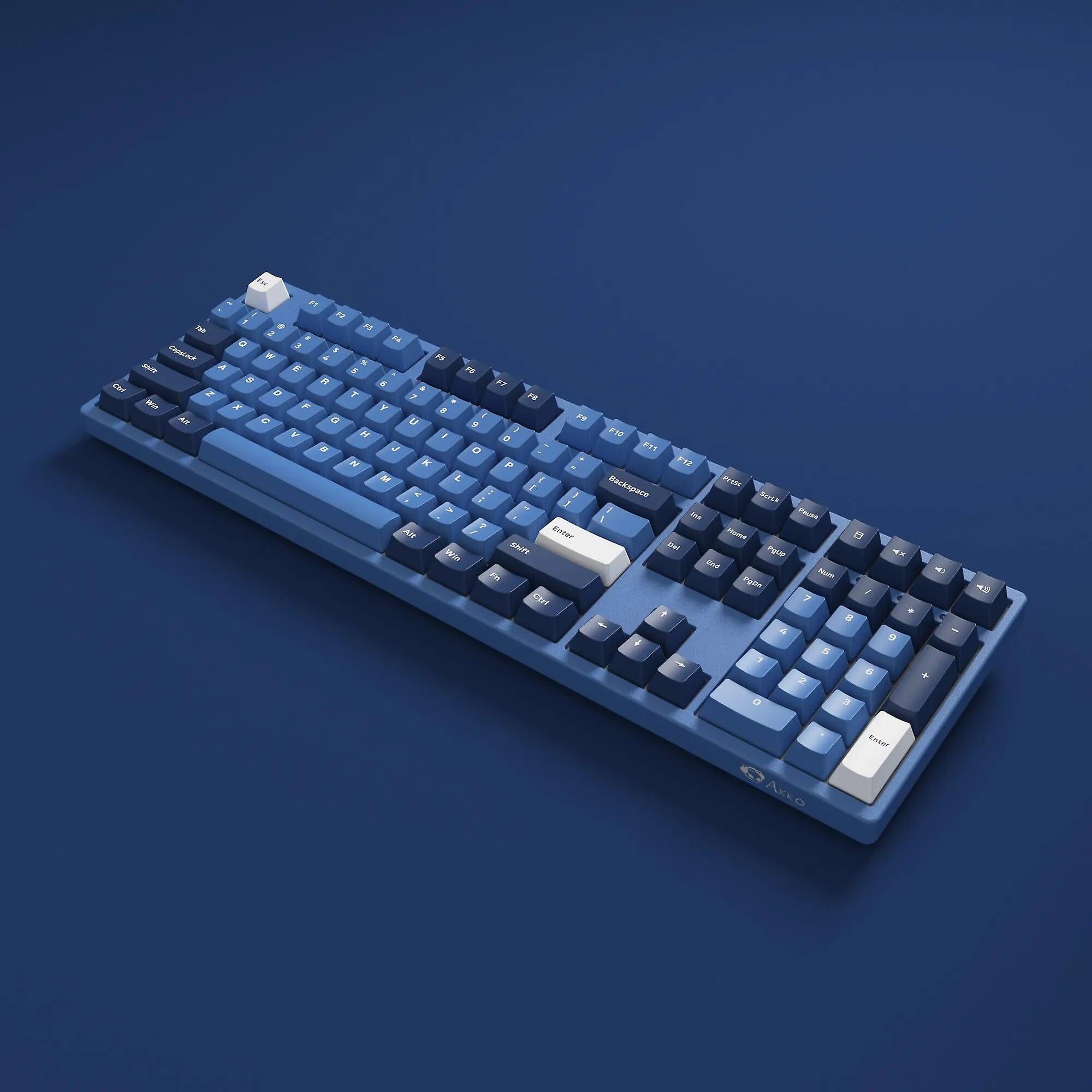 Mechanical Gaming Keyboard Wired 108 Keys Cherry Double-shot Keycaps - KeysCaps