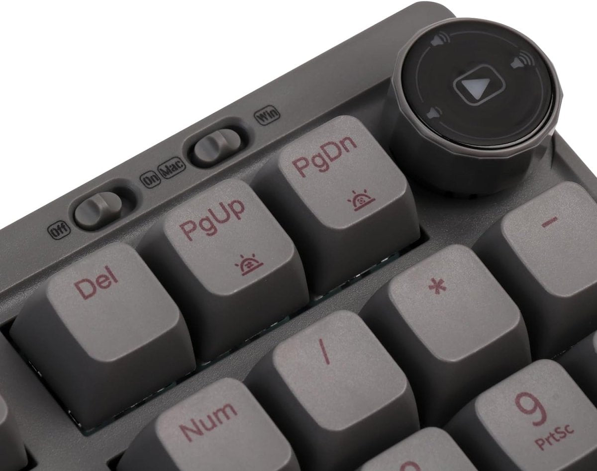 2.4G/USB - C Mechanical Keyboard with Customizable Display Screen - Keys Caps