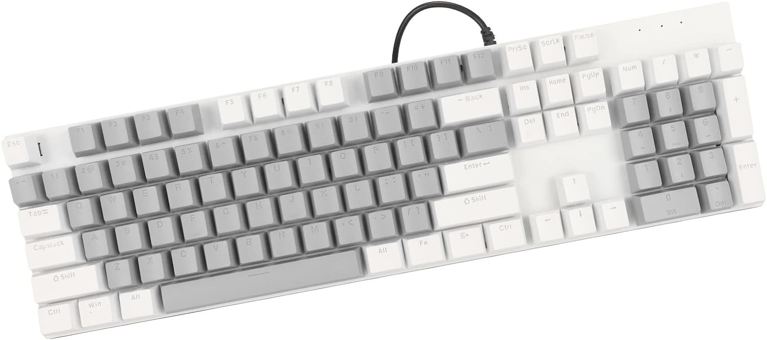 Linear Backlit Wired Mechanical Gaming Keyboard - KeysCaps