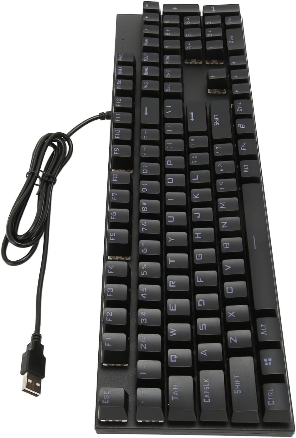 Linear Backlit Wired Mechanical Gaming Keyboard - KeysCaps