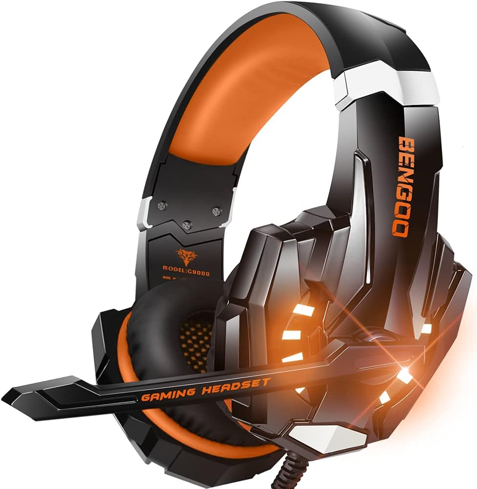 Gaming Wired Headset Noise Cancelling Surround