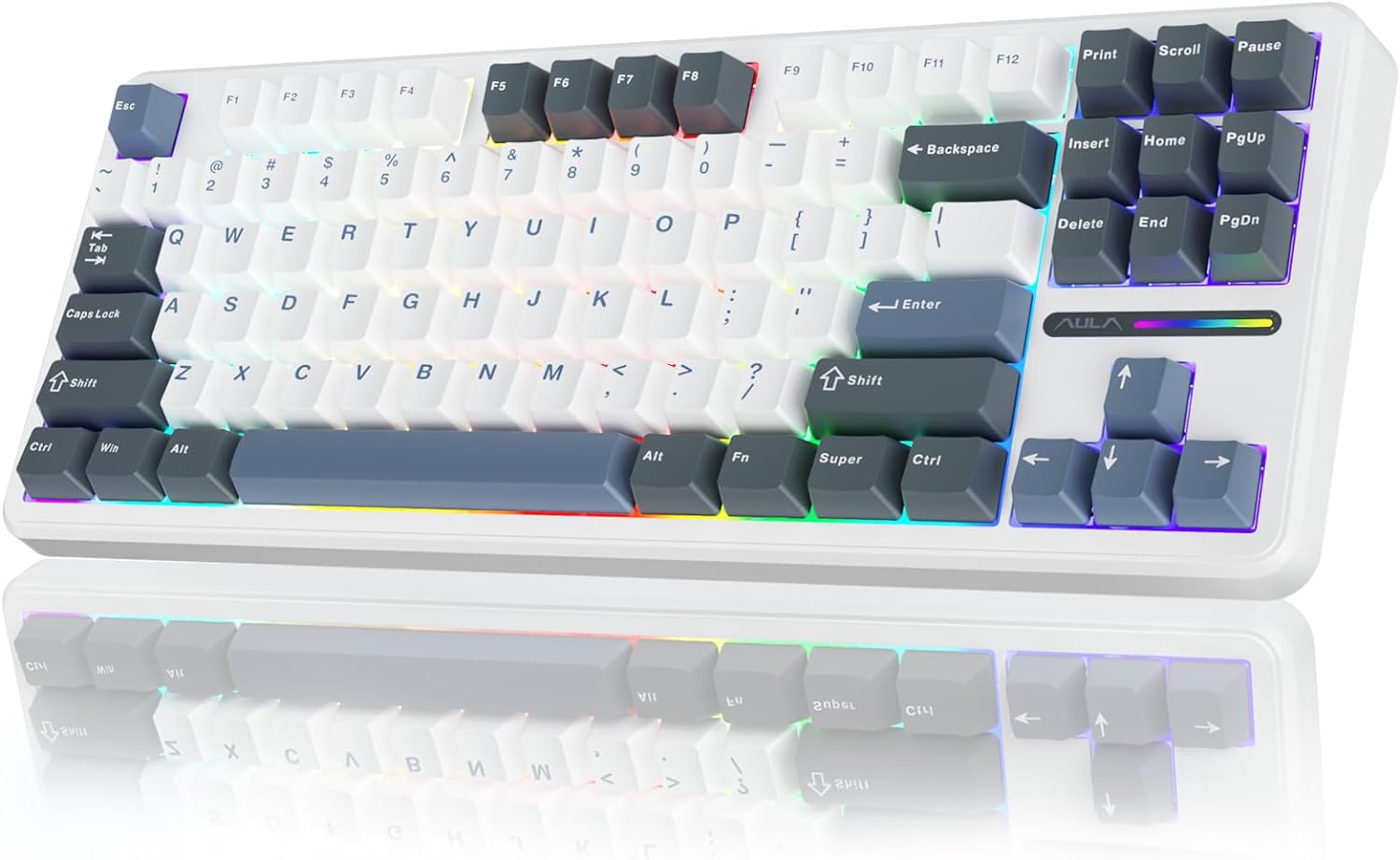 Wireless Custom Mechanical Gaming Keyboard Hot Swappable 2.4Ghz - KeysCaps