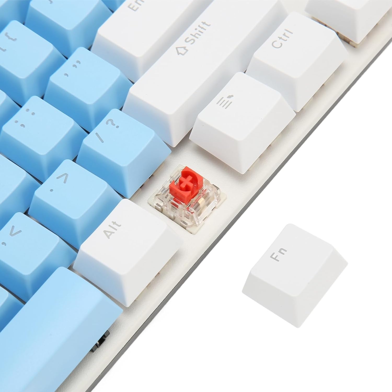 Linear Backlit Wired Mechanical Gaming Keyboard - KeysCaps