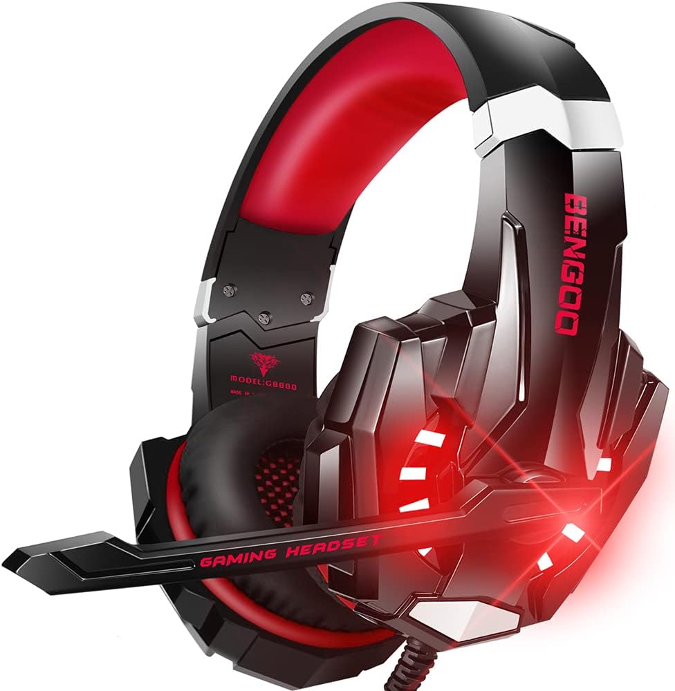 Gaming Wired Headset Noise Cancelling Surround