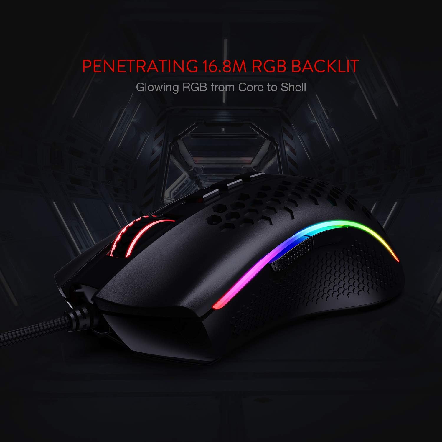 Storm Lightweight RGB Gaming Mouse - KeysCaps