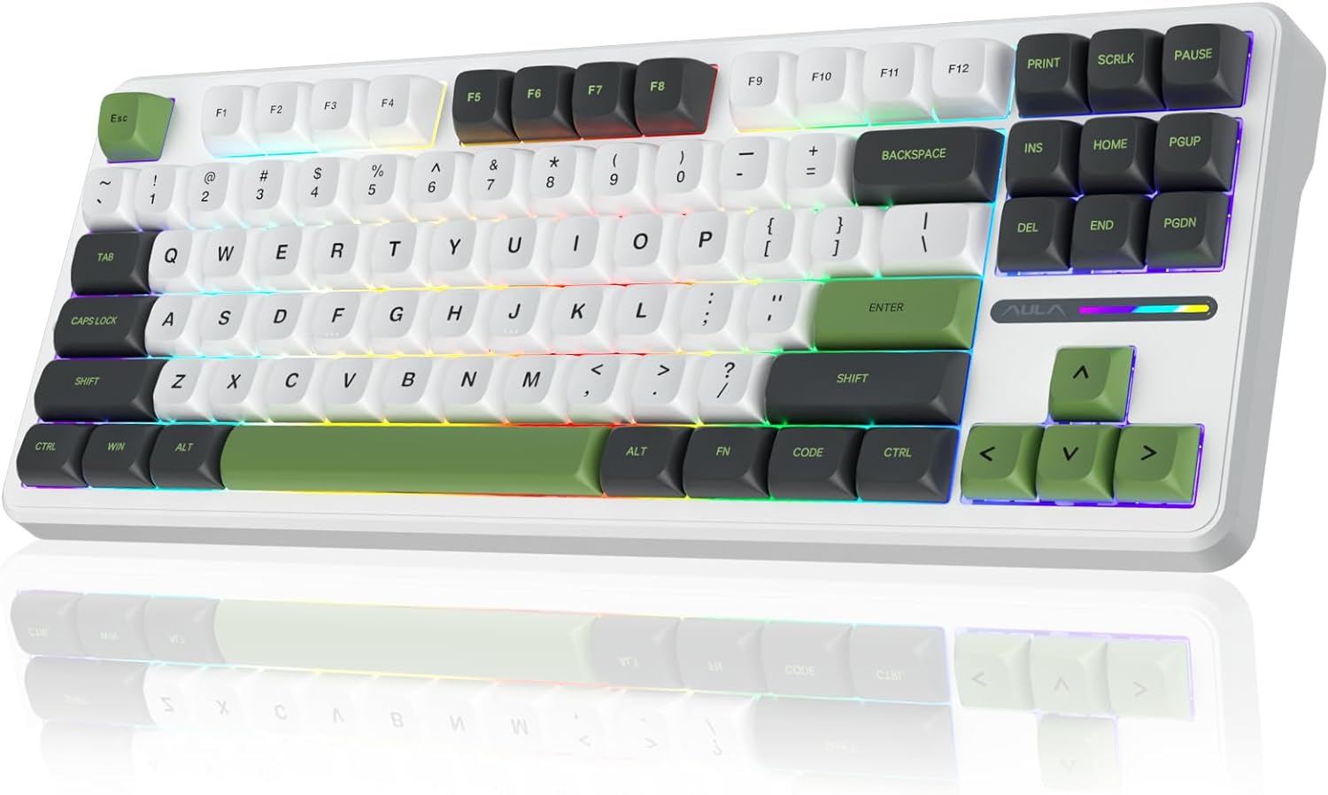 Wireless Custom Mechanical Gaming Keyboard Hot Swappable 2.4Ghz - KeysCaps