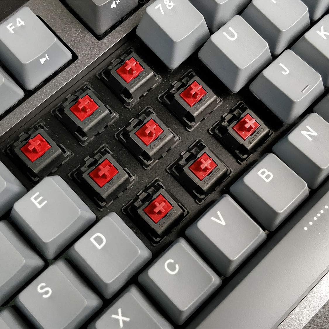 Wired Mechanical Gaming Keyboard - 87 Key - Double Shot PBT - KeysCaps