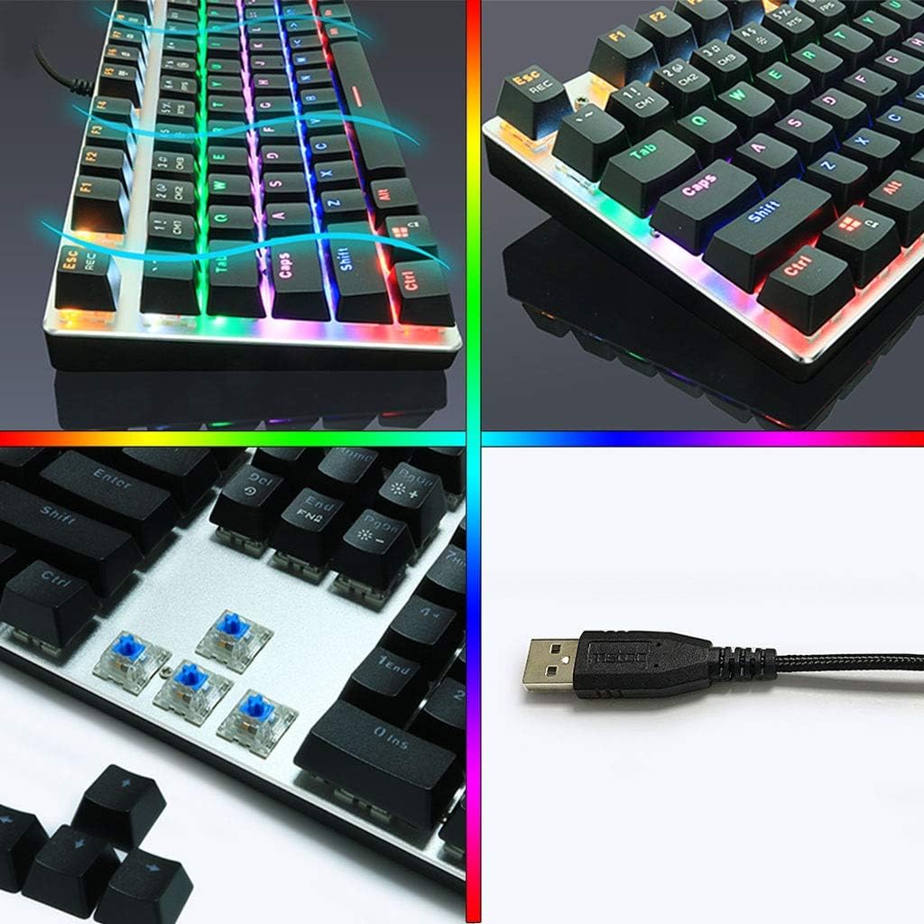 Gaming RGB Mechanical Keyboard - KeysCaps