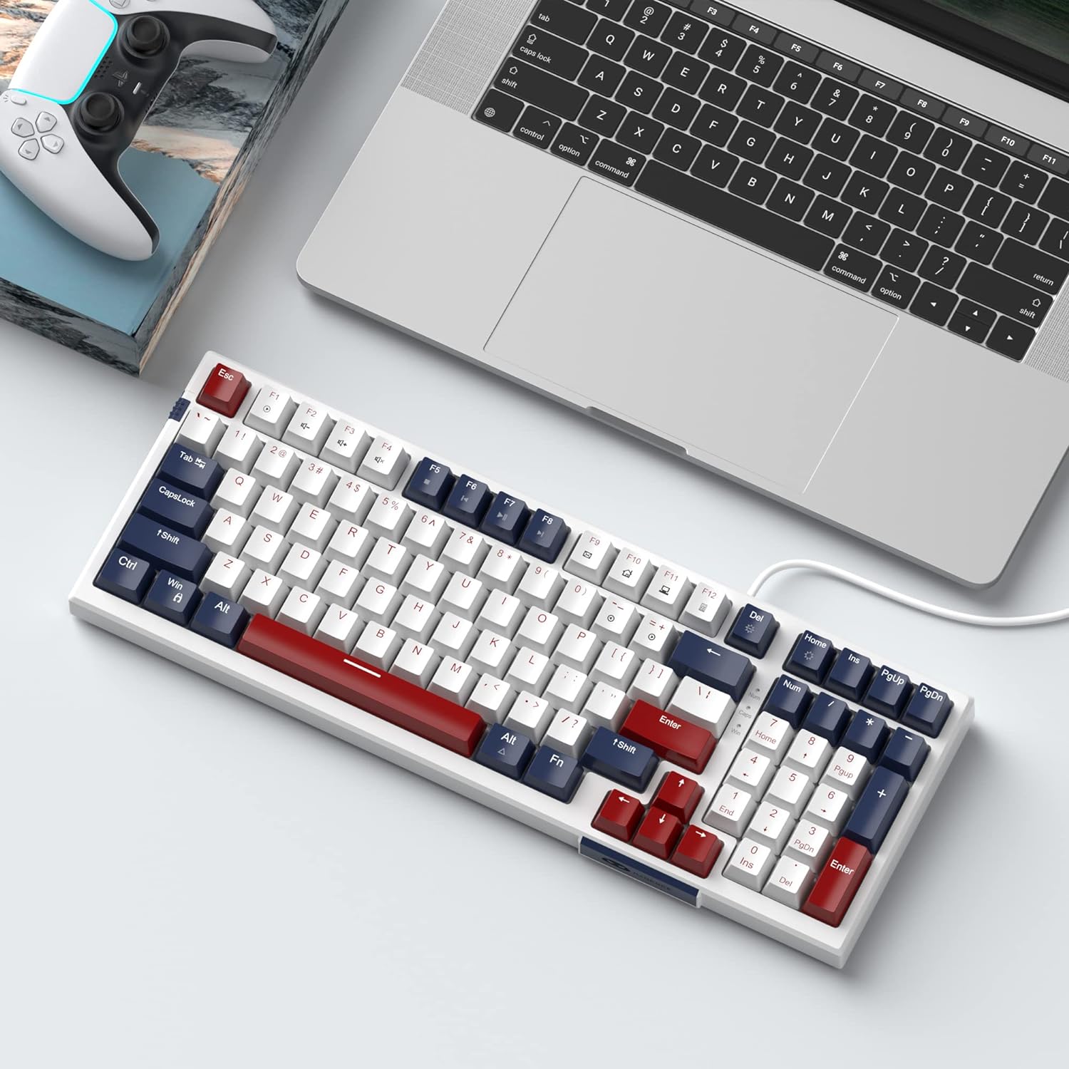 Esports Mechanical Gaming Keyboard Wired with LED Backlit