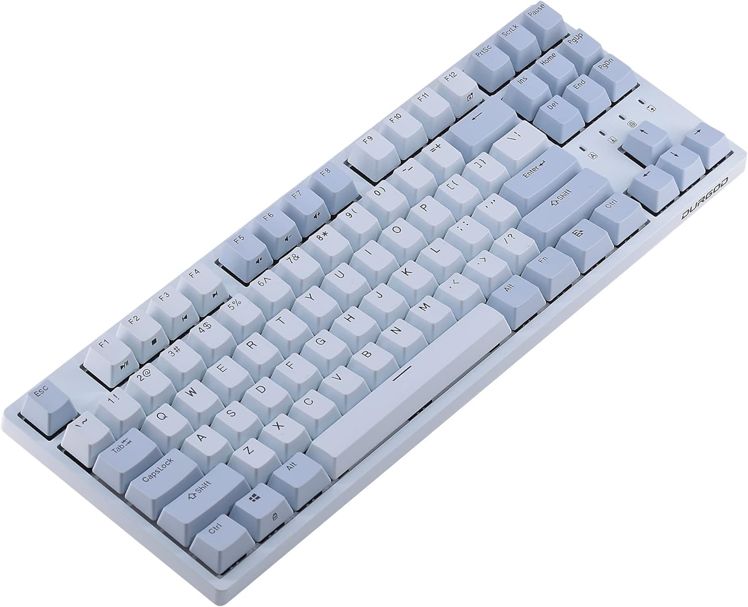 Wired Mechanical Gaming Keyboard - 87 Key - Double Shot PBT - KeysCaps