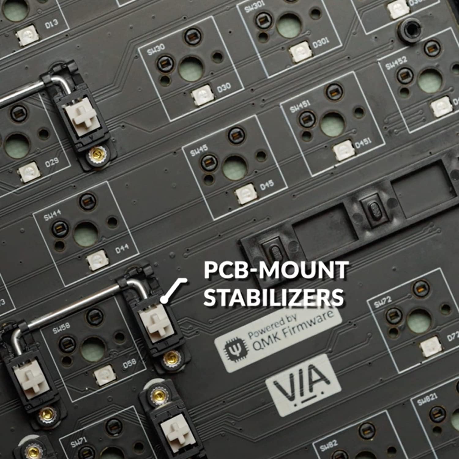 TKL 80% Layout Custom Wired Mechanical Keyboard - KeysCaps