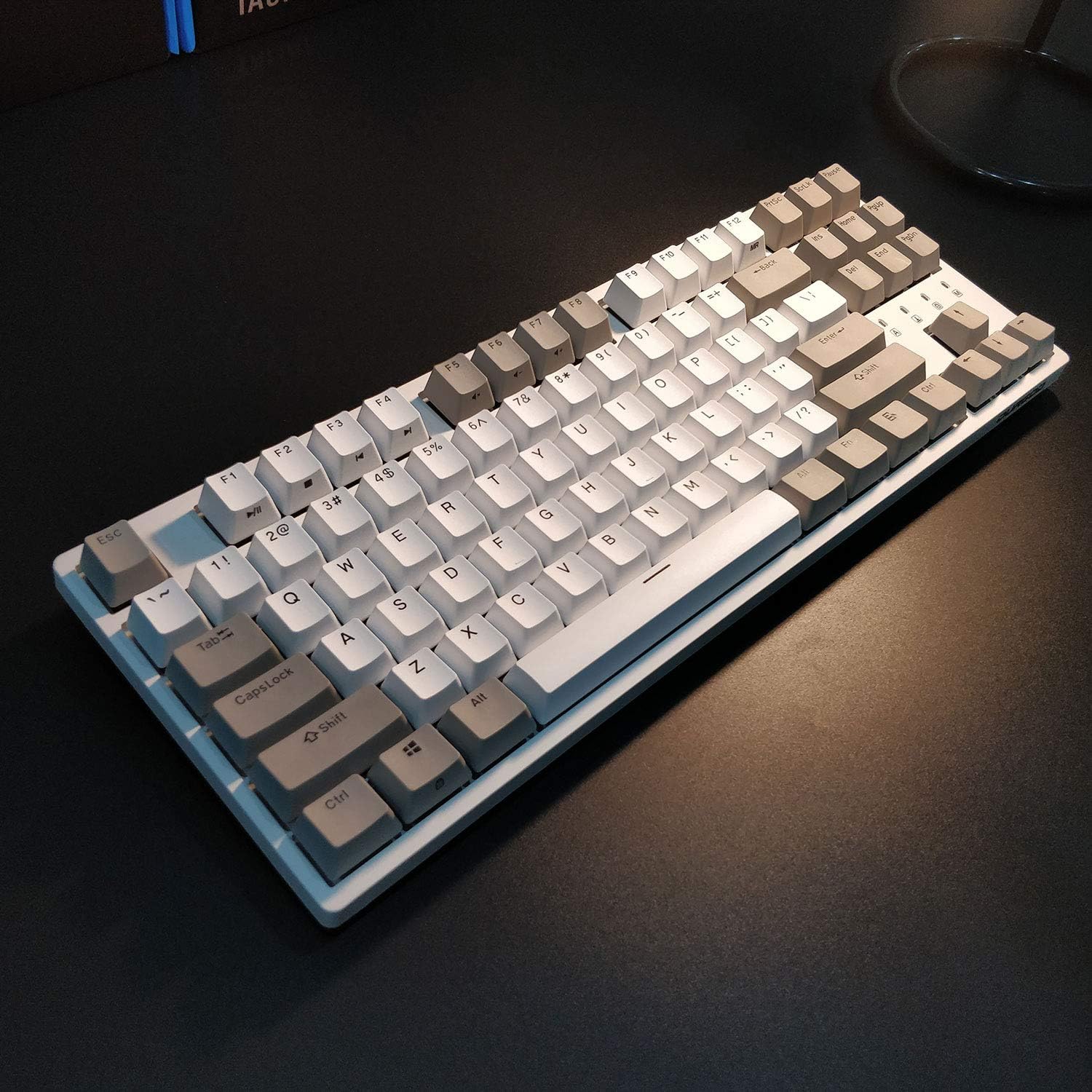Wired Mechanical Gaming Keyboard - 87 Key - Double Shot PBT - KeysCaps