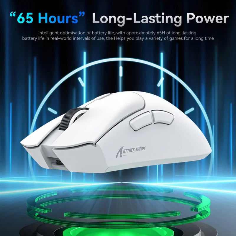 Wireless Gaming Mouse Tri-mode Macro - KeysCaps