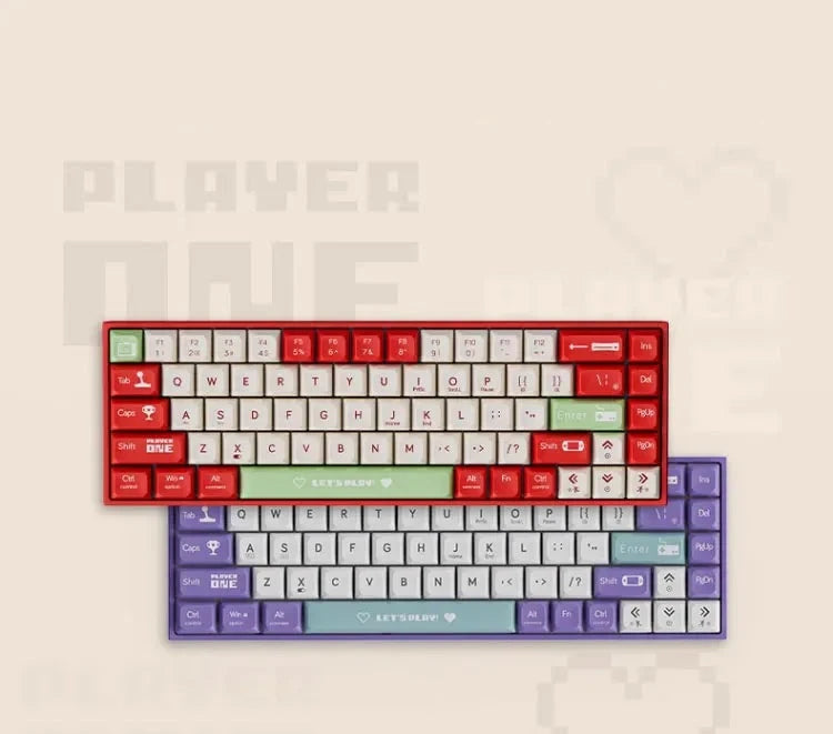 Mechanical Keyboard Gaming Wired Compact 68 Keys - KeysCaps