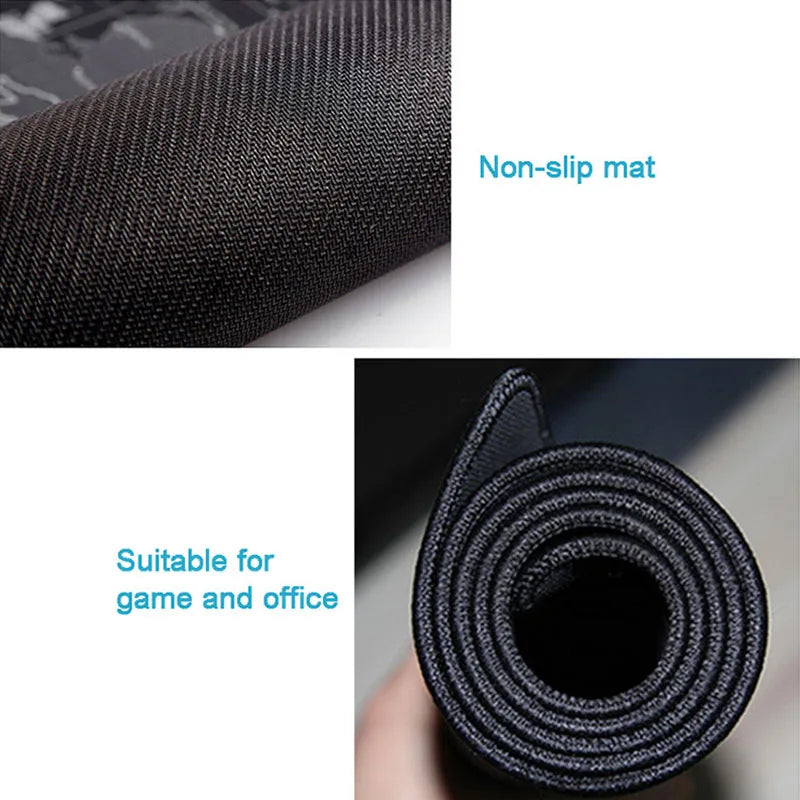 Japanese Oni Design Gaming  Large Desk Mousepad - KeysCaps