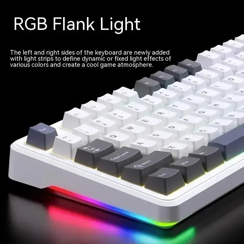 Pro Mechanical Gaming Keyboard Wireless Layer Silencing Tri-Mode - KeysCaps
