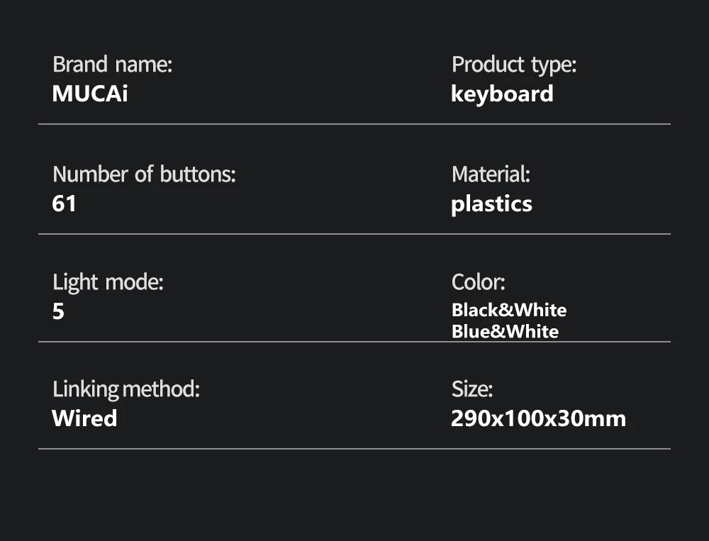 Gaming Mechanical Keyboard Detachable Cable RGB Backlit Hot Swappable - KeysCaps