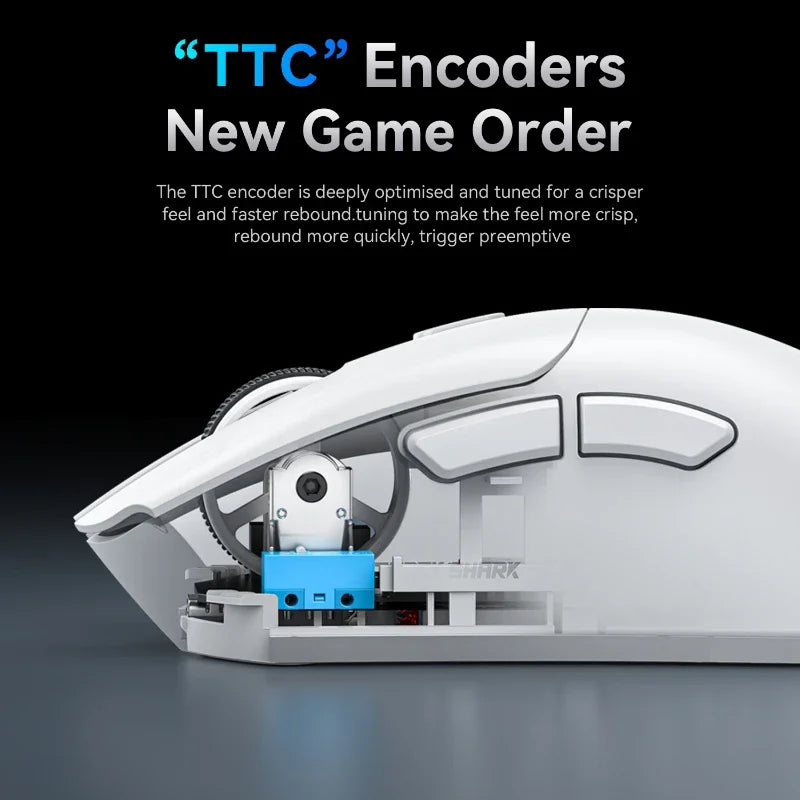 Wireless Gaming Mouse Tri-mode Macro - KeysCaps