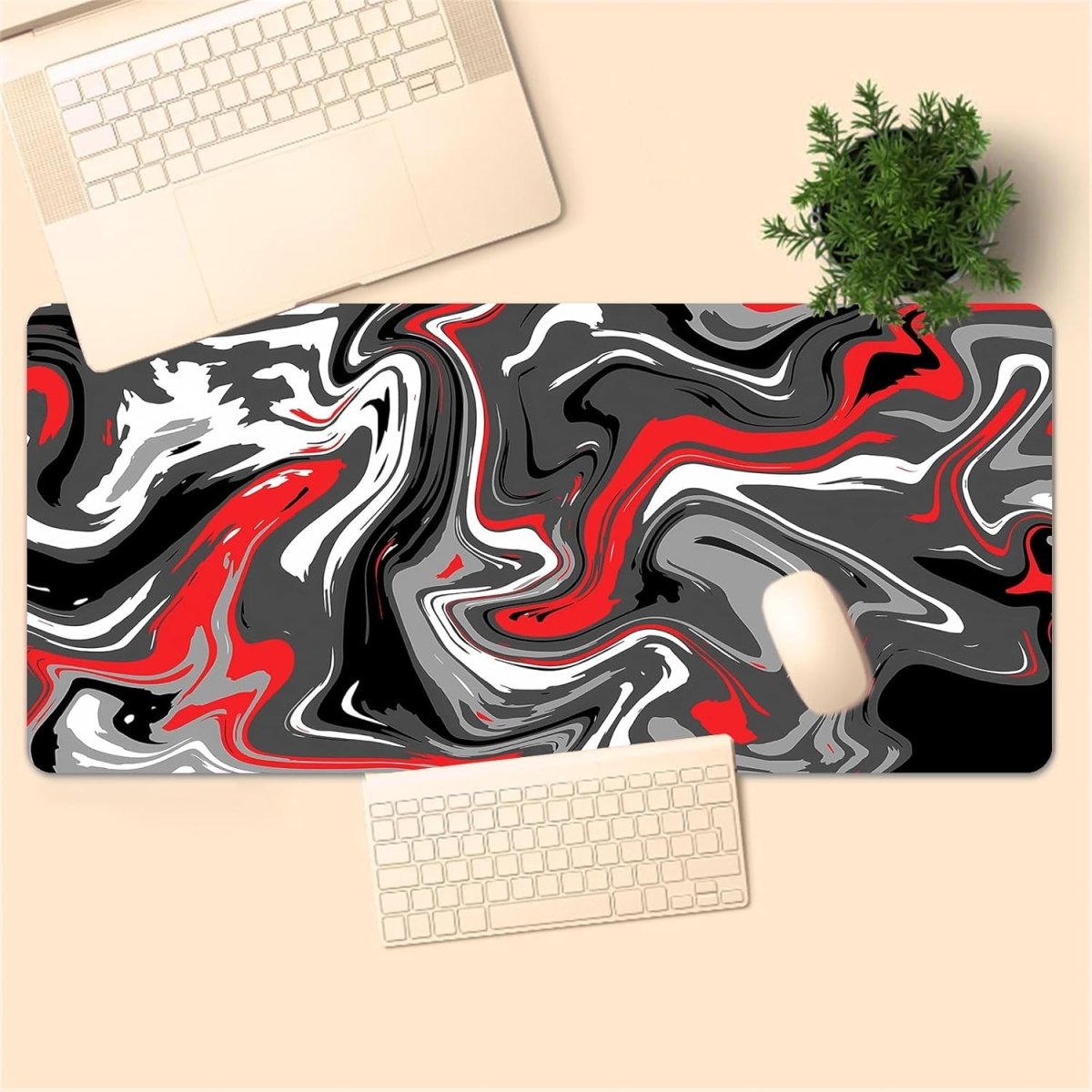 Anime XXL Gaming Mousepad - Keys Caps
