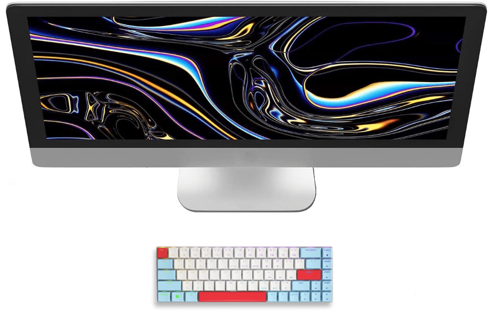 Compact Wireless Gaming Keyboard RGB MX Speed Switches - Keys Caps