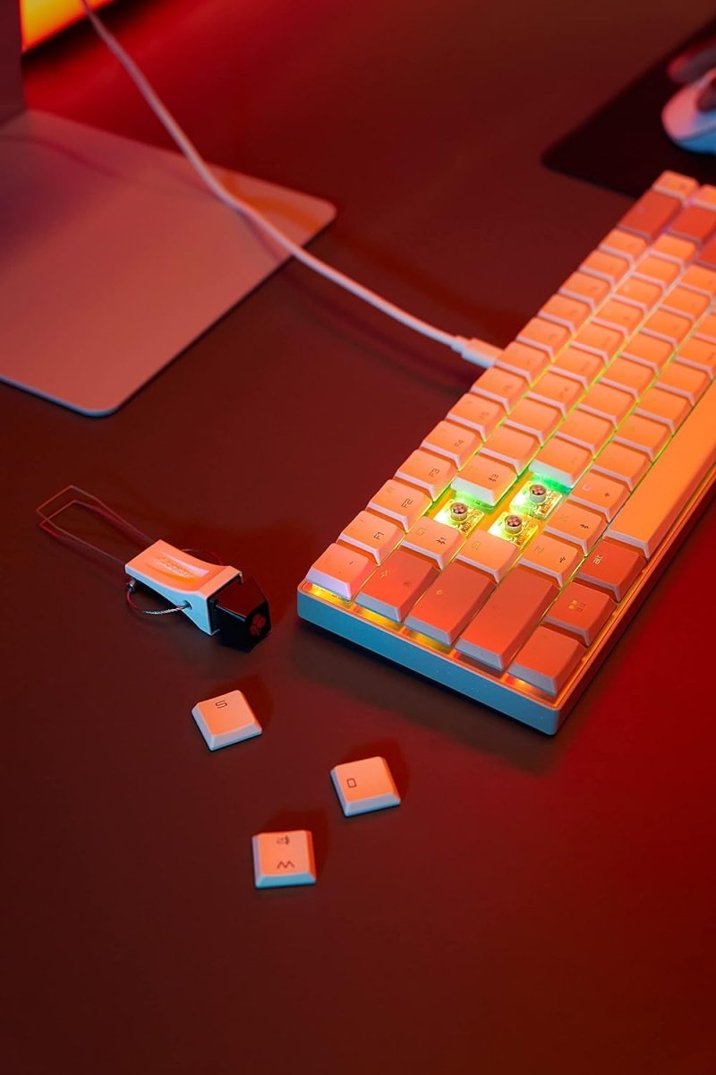 Compact Wireless Gaming Keyboard RGB MX Speed Switches - Keys Caps