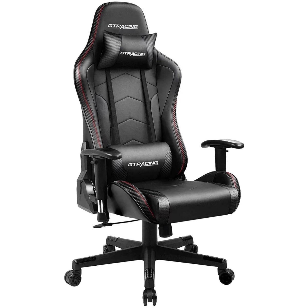 Gaming Chair with Bluetooth Speakers - Keys Caps