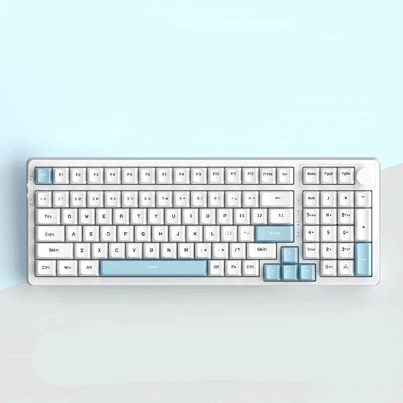 Gaming Hot Swap Mechanical Keyboard 5.0 Wireless - Keys Caps