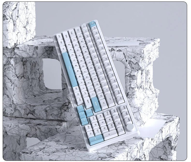 Gaming Hot Swap Mechanical Keyboard 5.0 Wireless - Keys Caps