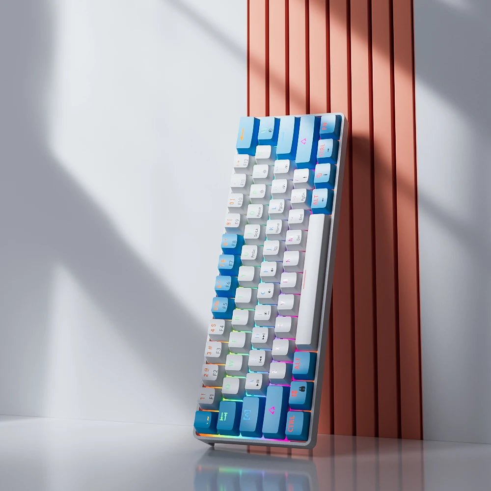 Gaming Mechanical Keyboard Detachable Cable RGB Backlit Hot Swappable - Keys Caps