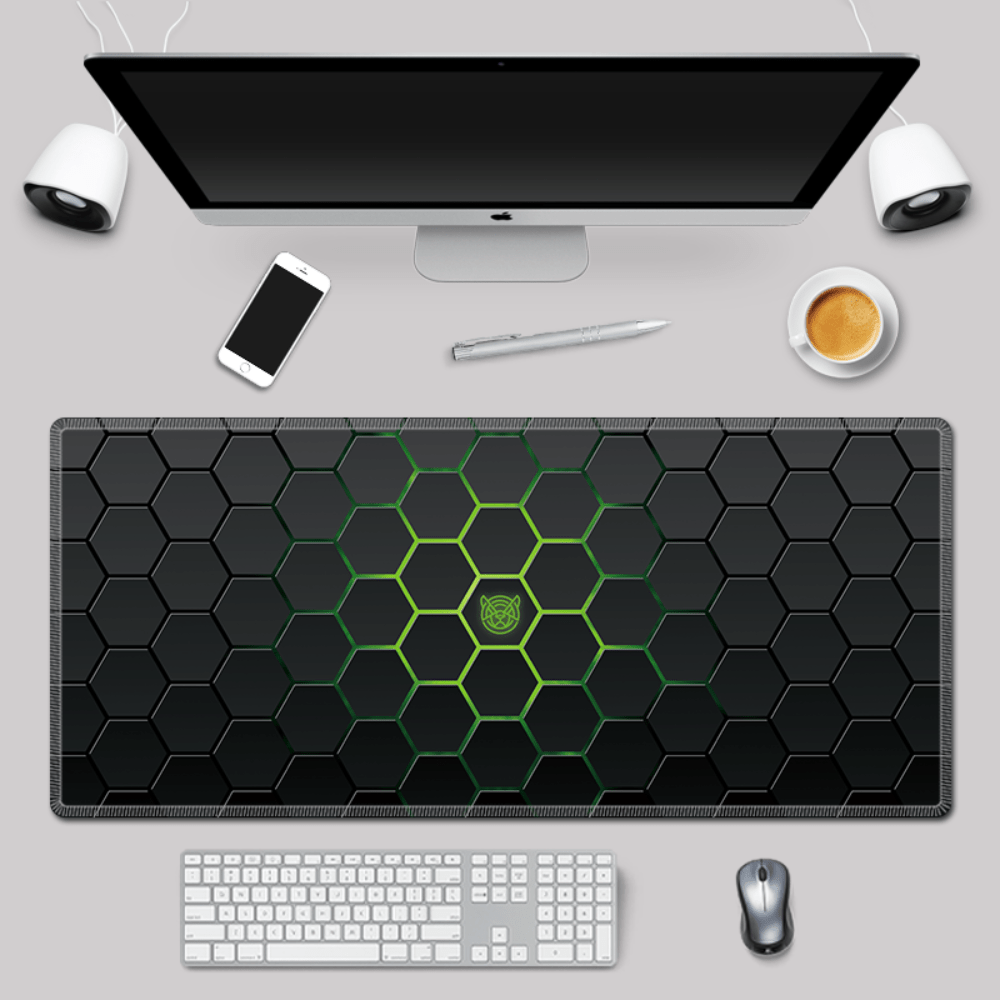 Hexagon Gaming Mousepad - Keys Caps