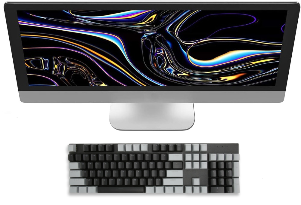 Linear Backlit Wired Mechanical Gaming Keyboard - KeysCaps