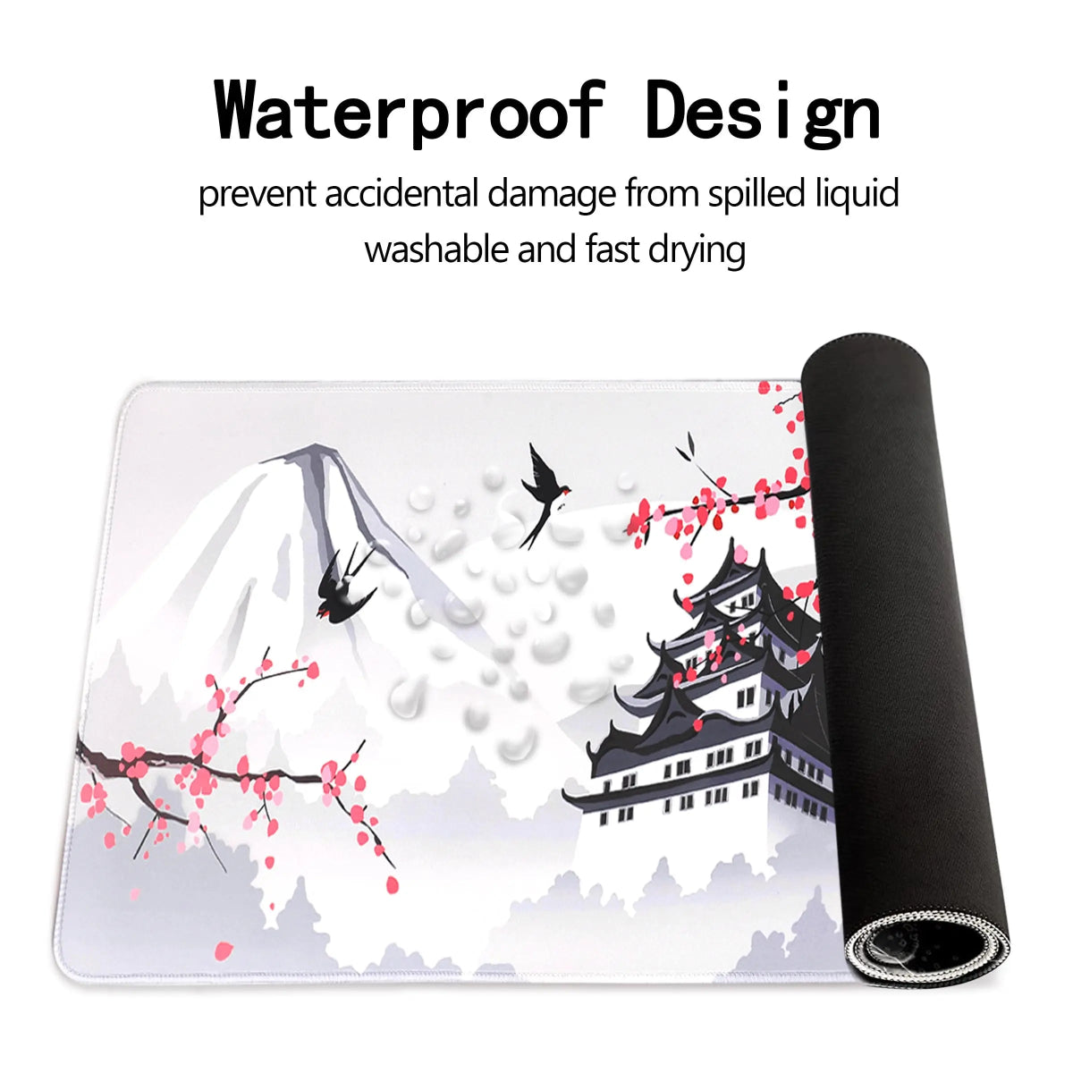Large mouse pad xxl rubber keyboard mouse carpet anti - slip gamer mouse pad laptop mouse pad - Keys Caps