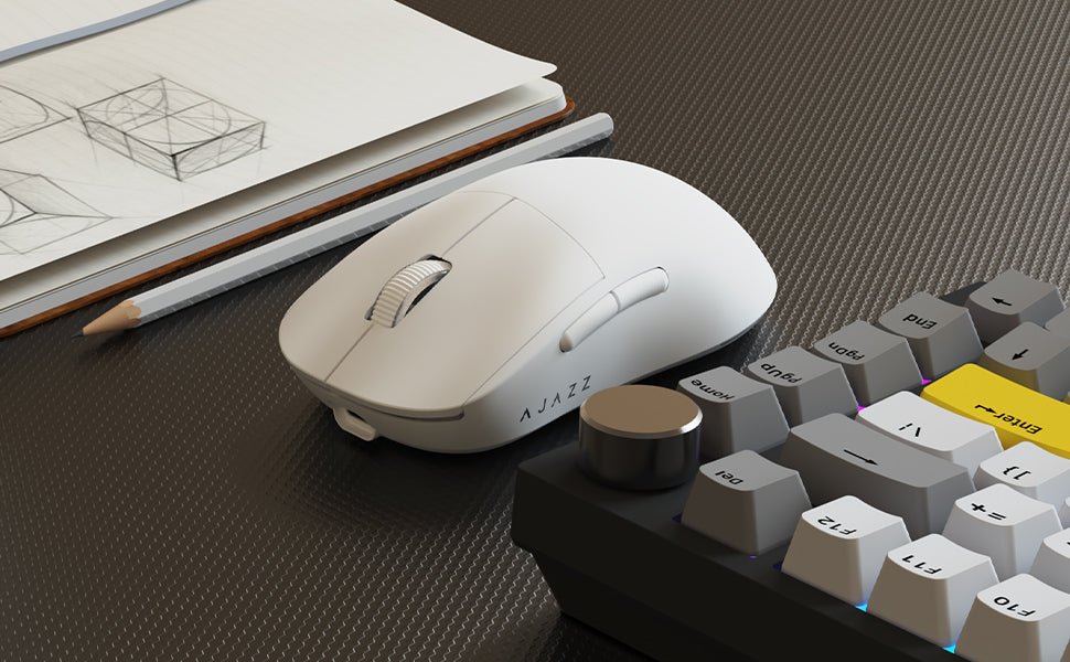 lightweight Wireless Professional Gaming Mouse 26000dpi for PC - Keys Caps