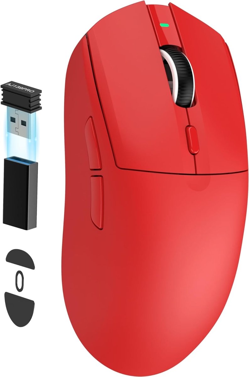 lightweight Wireless Professional Gaming Mouse 26000dpi for PC - Keys Caps