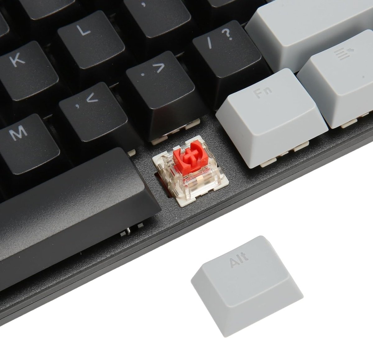 Linear Backlit Wired Mechanical Gaming Keyboard - Keys Caps