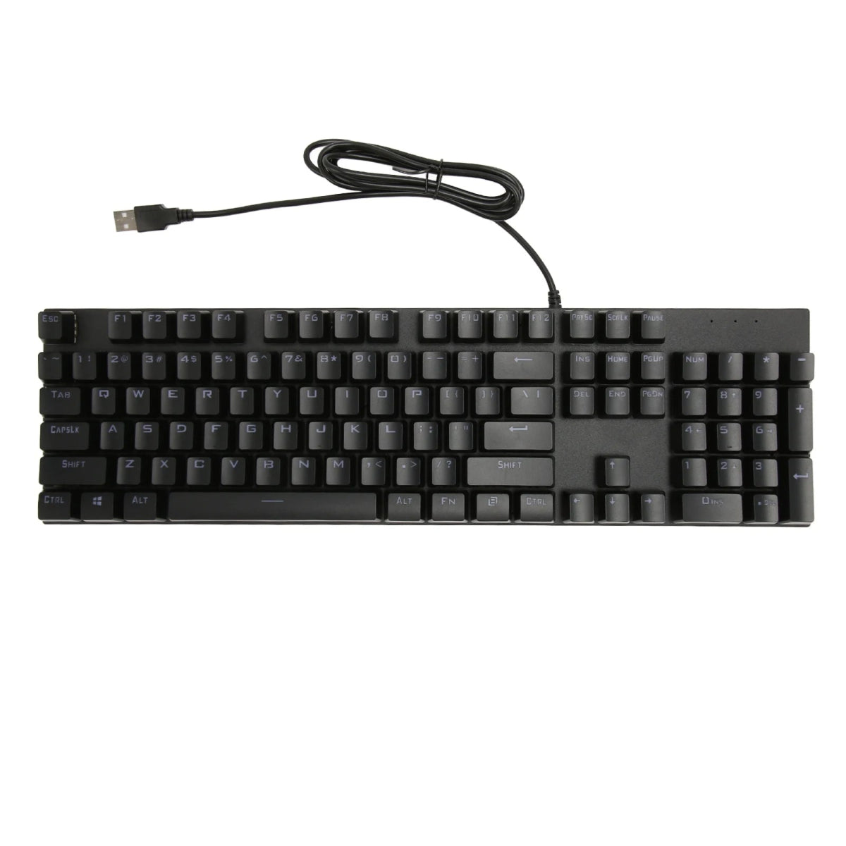 Linear Backlit Wired Mechanical Gaming Keyboard - Keys Caps