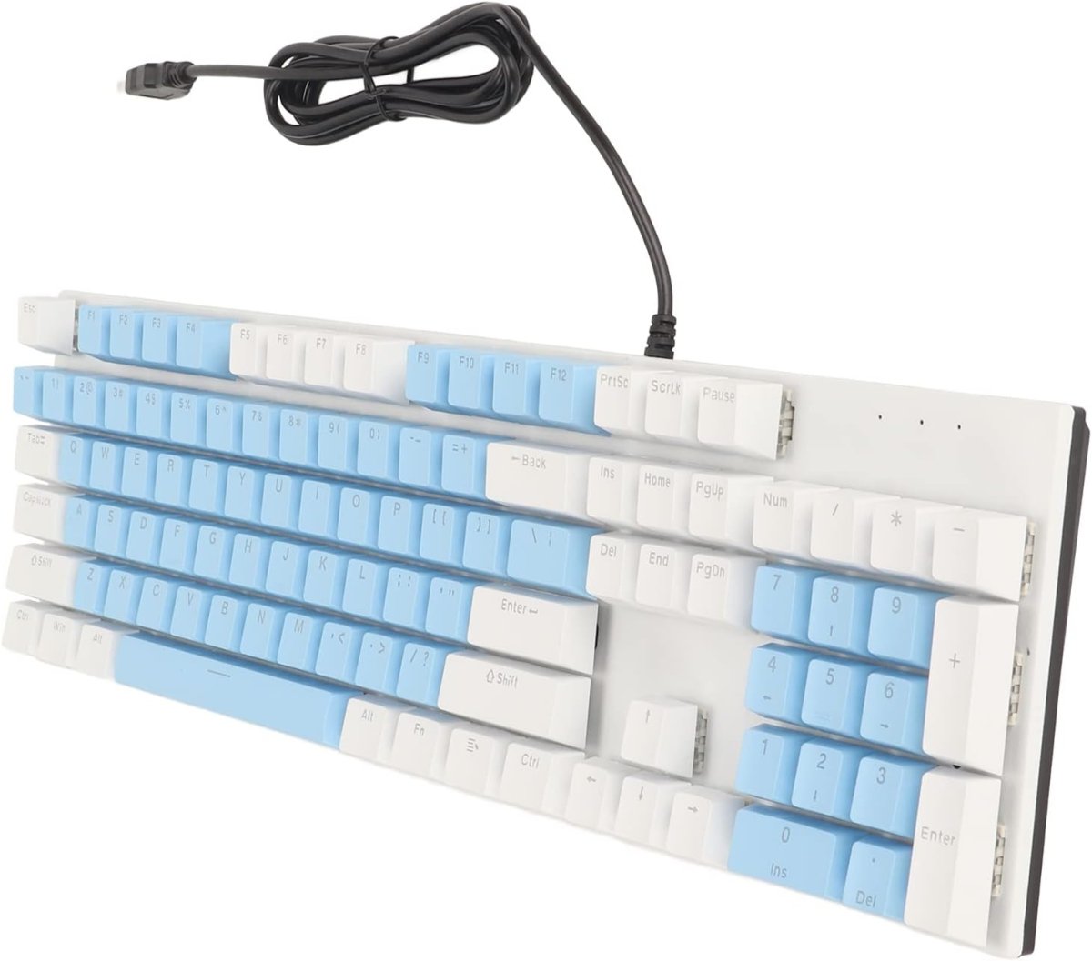 Linear Backlit Wired Mechanical Gaming Keyboard - Keys Caps