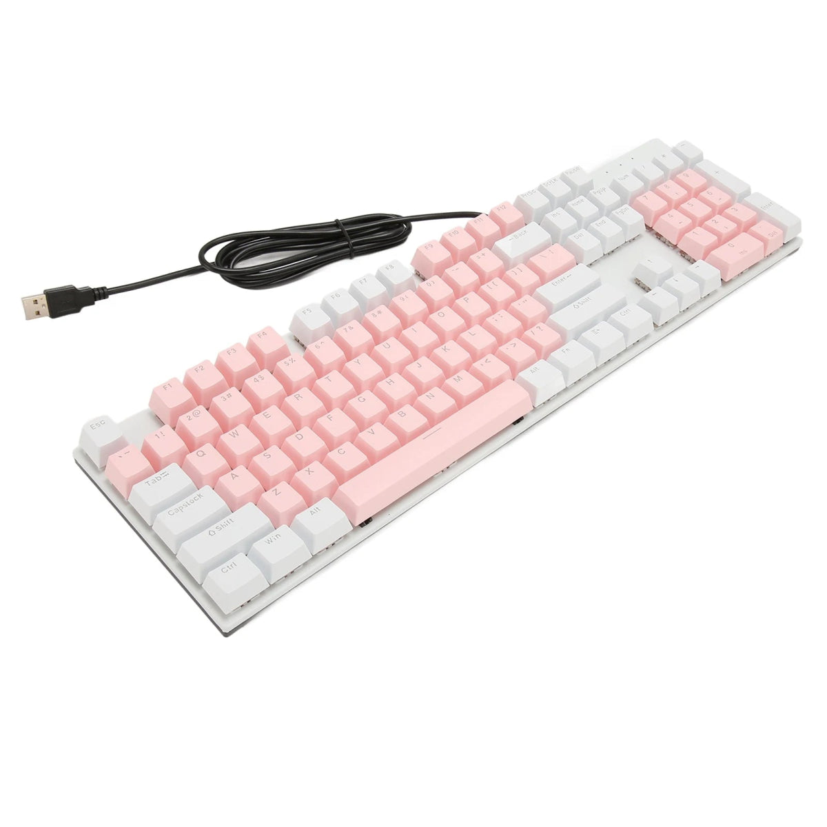 Linear Backlit Wired Mechanical Gaming Keyboard - Keys Caps