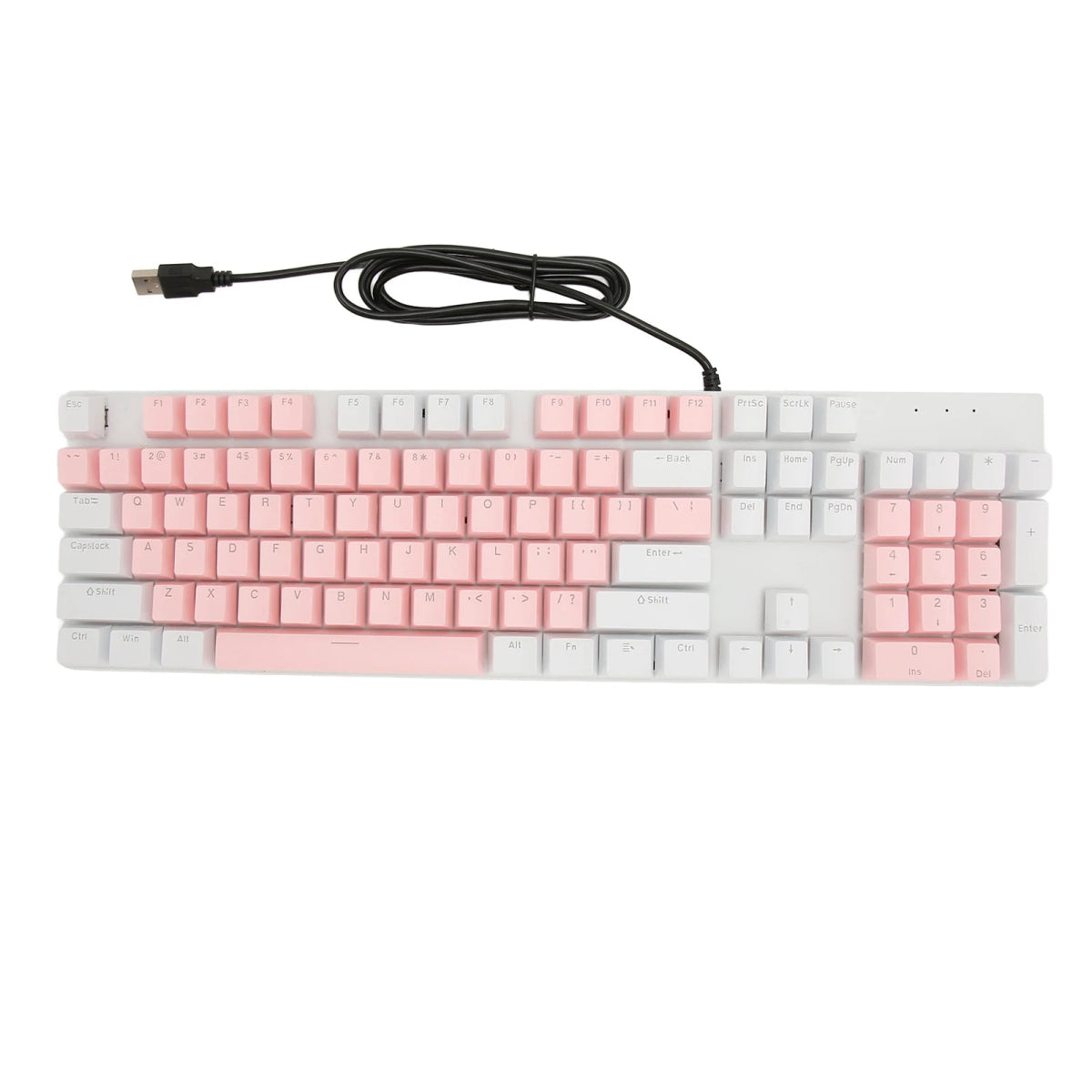 Linear Backlit Wired Mechanical Gaming Keyboard - Keys Caps