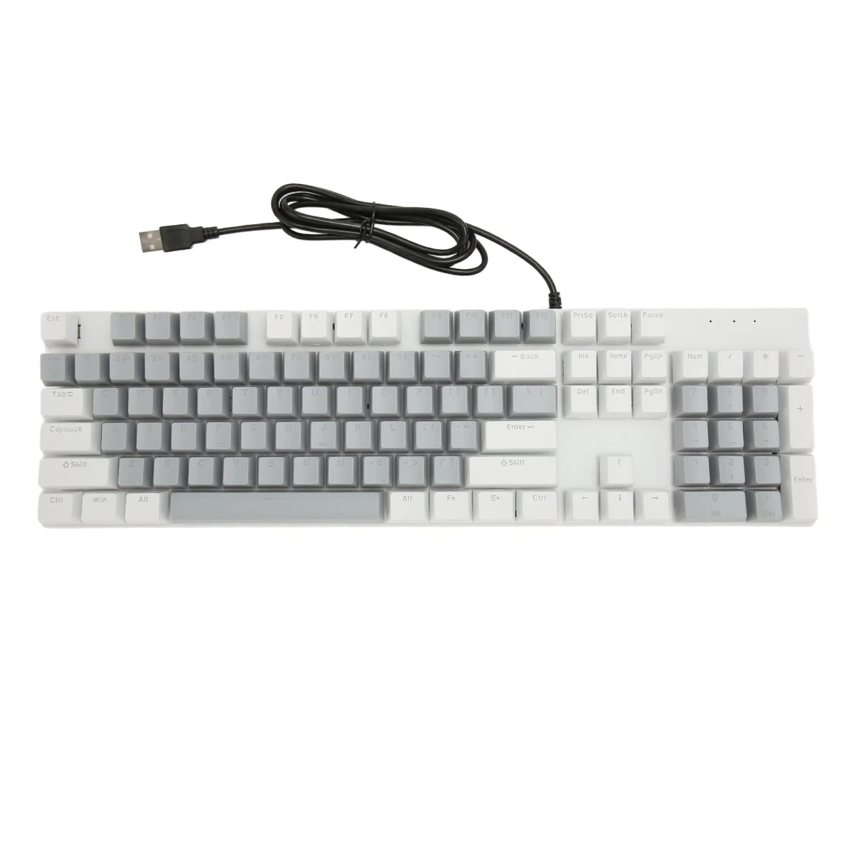Linear Backlit Wired Mechanical Gaming Keyboard - Keys Caps