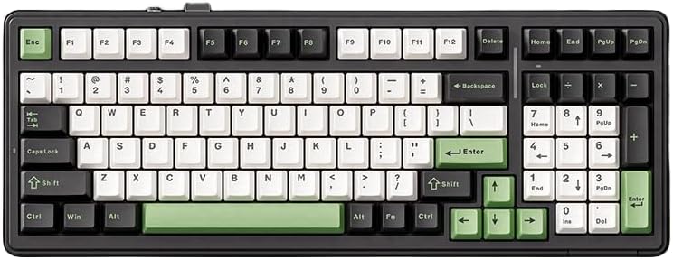 Mechanical Bluetooth Keyboard 5.0G Wireless 99 Keys - Keys Caps