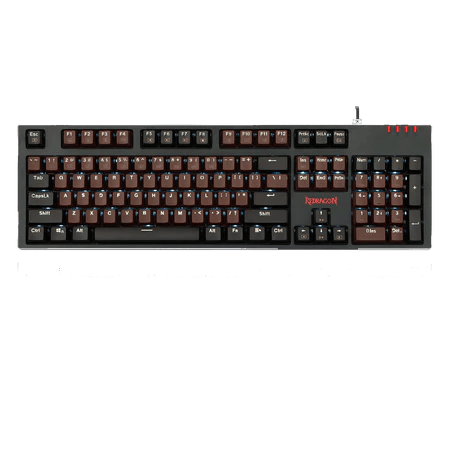 Mechanical Gaming Keyboard Ultra - Fast V - Optical Blue Switches, White Backlit - Keys Caps