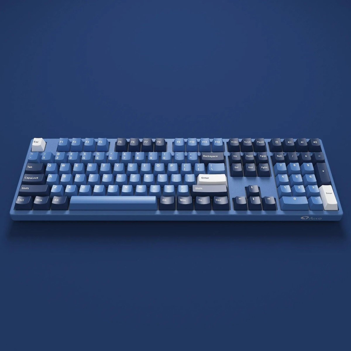 Mechanical Gaming Keyboard Wired 108 Keys Cherry Double - shot Keycaps - Keys Caps