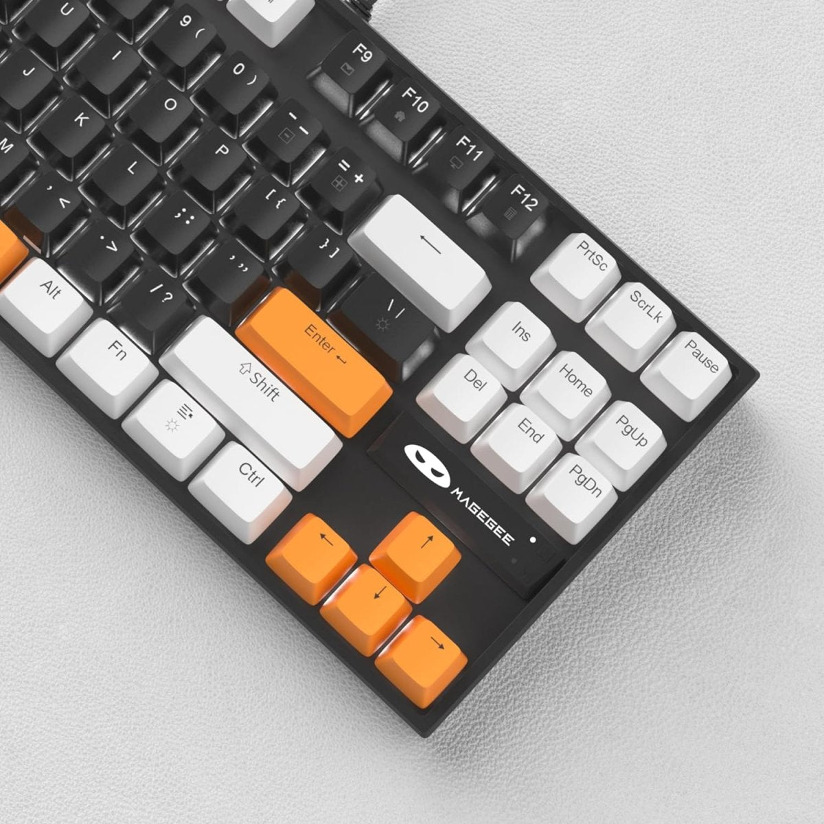 Mechanical Gaming Wired Keyboard LED Backlit Compact TKL - Keys Caps