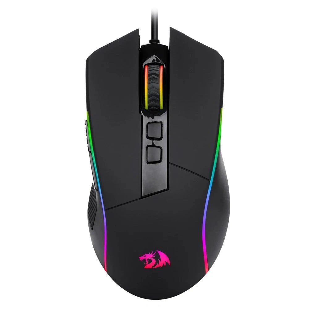 RGB USB Wired Gaming Mouse 8000 DPI 8 buttons ergonomic - Keys Caps