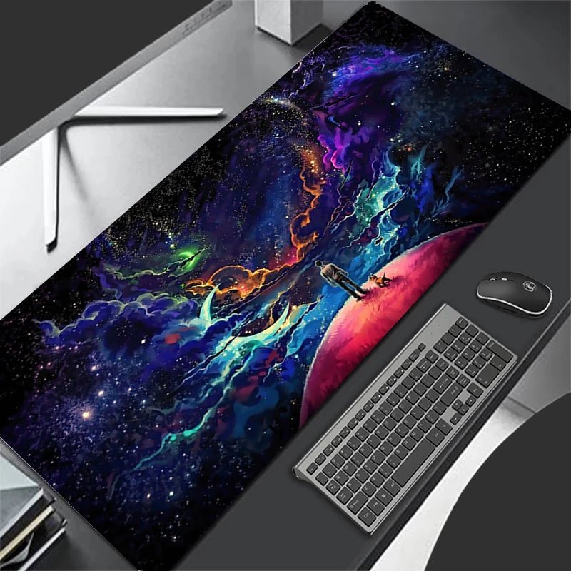 Space Mousepad Large Laptop Soft Anti - slip Desktop Mouse Mat - Keys Caps