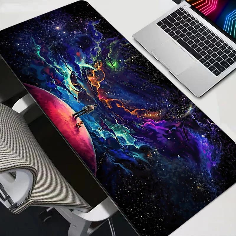 Space Mousepad Large Laptop Soft Anti - slip Desktop Mouse Mat - Keys Caps
