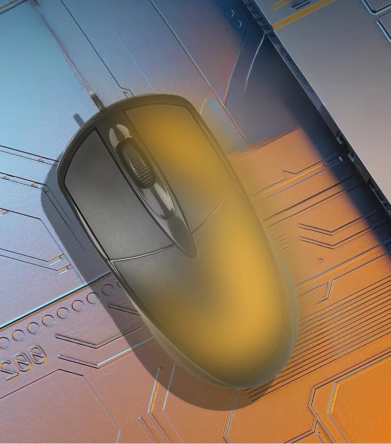 USB Interface Wired Mouse - Keys Caps