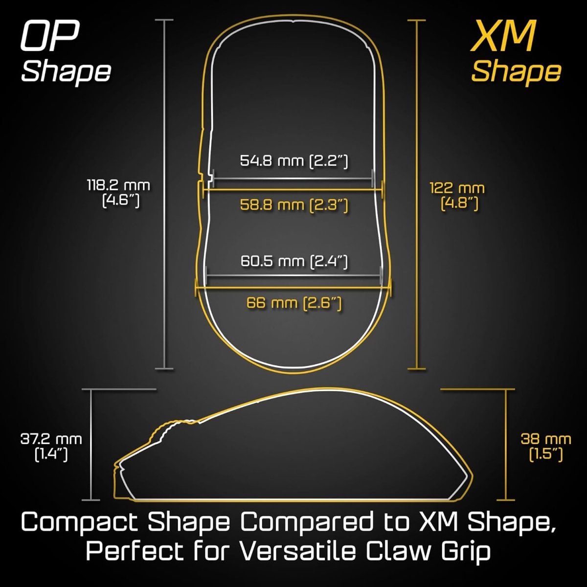 Wired RGB Gaming Mouse Precision Sensor - Keys Caps
