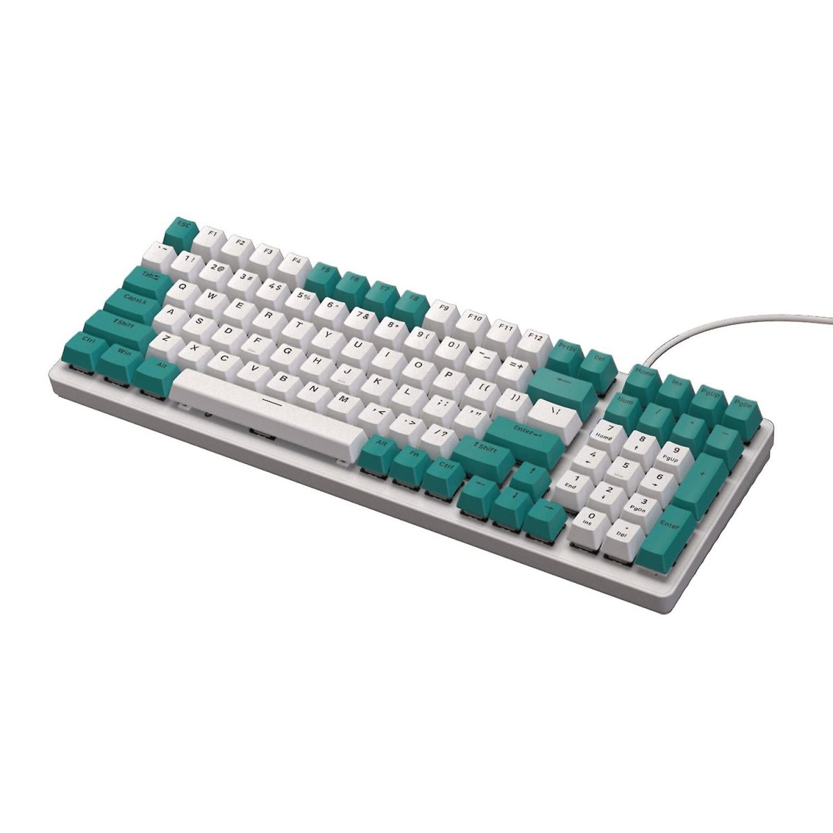 Wireless Full - sized Mechanical Gaming Keyboard - Keys Caps